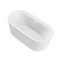 Atlantis Whirlpools Royale 34 x 67 Oval Freestanding Soaker Bathtub 3467RS - alternate 1